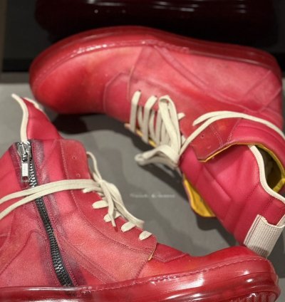 Rick Owens Geobasket Hot Pink