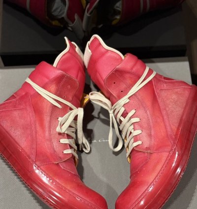 Rick Owens Geobasket Hot Pink