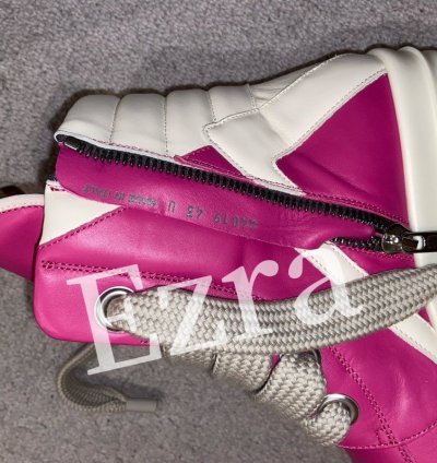 Rick Owens Geobasket Hot Pink Size 43
