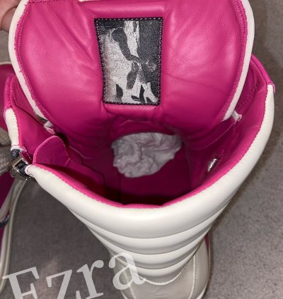 Rick Owens Geobasket Hot Pink Size 43