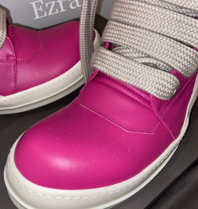 Rick Owens Geobasket Hot Pink Size 43