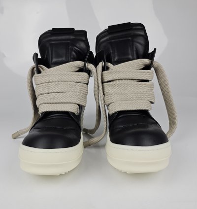 Rick Owens Geobasket Jumbo Laces Sneakers New 40