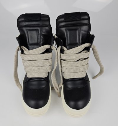 Rick Owens Geobasket Jumbo Laces Sneakers New 40