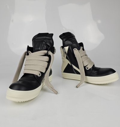 Rick Owens Geobasket Jumbo Laces Sneakers New 40