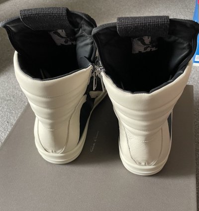 Rick Owens Geobasket LPO black milk UK10 EU44 US11 Brand New