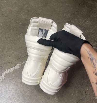 RICK OWENS GEOBASKET MILK