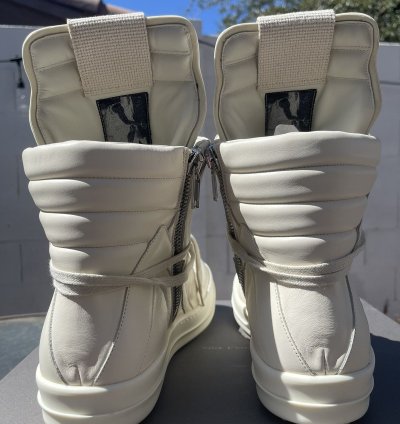 RICK OWENS GEOBASKET MILK