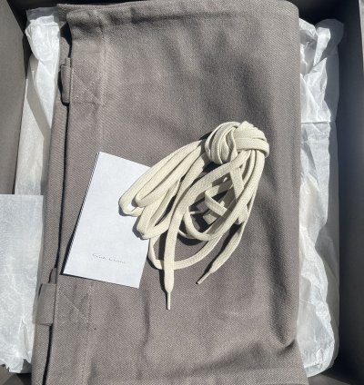 RICK OWENS GEOBASKET MILK