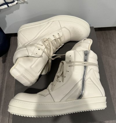 Rick owens geobasket milk size 41 5