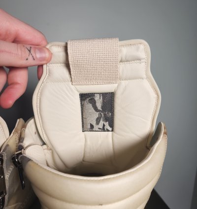 Rick Owens Geobasket Rare Transparent Cow Leather SS23