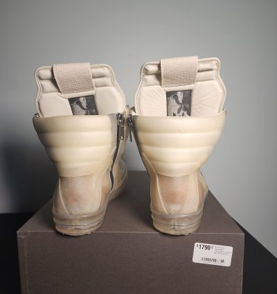 Rick Owens Geobasket Rare Transparent Cow Leather SS23
