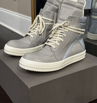 Rick Owens Geobasket Reflective Pearl