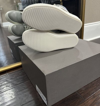 Rick Owens Geobasket Reflective Pearl