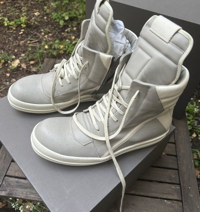 Rick Owens geobasket shoes RU01D3894 LCO