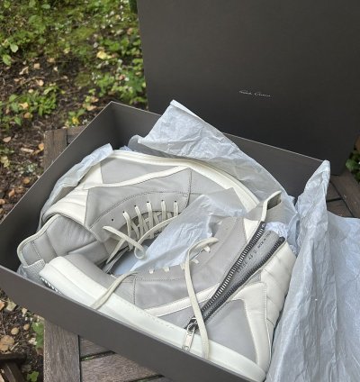 Rick Owens geobasket shoes RU01D3894 LCO