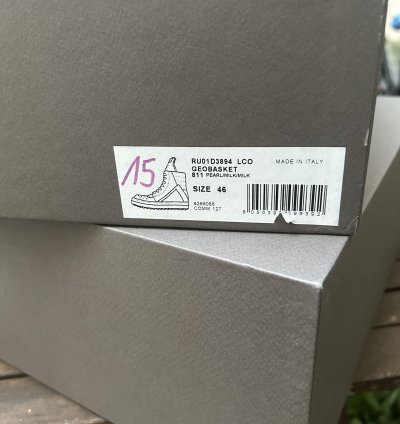 Rick Owens geobasket shoes RU01D3894 LCO