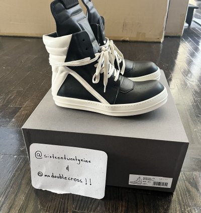 RICK OWENS GEOBASKETS