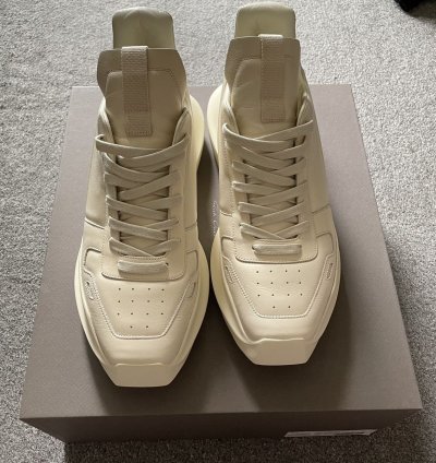 Rick Owens Geth Runner LPO Milk US 9 5 EU 42 5 NEW