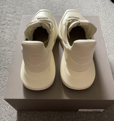 Rick Owens Geth Runner LPO Milk US 9 5 EU 42 5 NEW