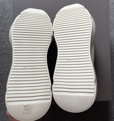 Rick Owens Geth Runner LPO Milk US 9 5 EU 42 5 NEW