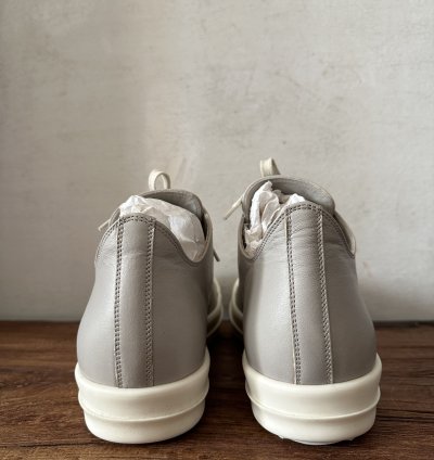 Rick Owens Grey Low Top Ramones