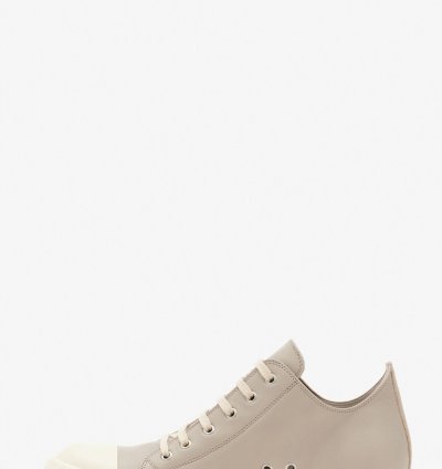 Rick Owens Grey Low Top Ramones