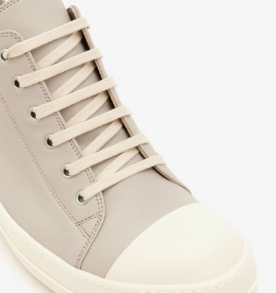 Rick Owens Grey Low Top Ramones