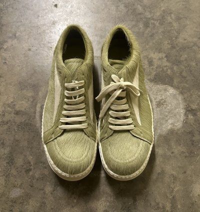 Rick Owens Grinch Pony Hair Vans