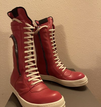 Rick Owens high Bauhaus sneakers