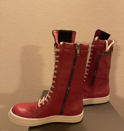 Rick Owens high Bauhaus sneakers