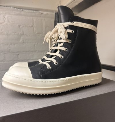 Rick Owens high top sneaks Ramones size 41