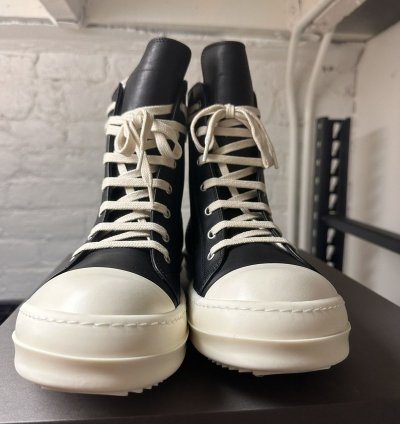 Rick Owens high top sneaks Ramones size 41