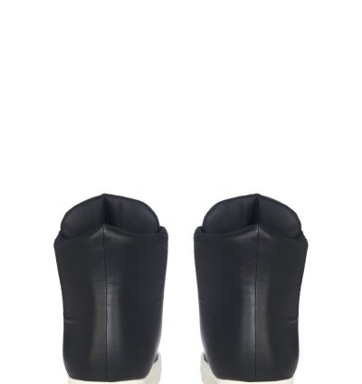 RICK OWENS Hollywood Jumbolace 1250 Black Milk Sneakers New