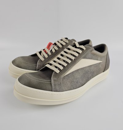 Rick Owens Hollywood Vintage 1110 Dust Milk Low Sneakers
