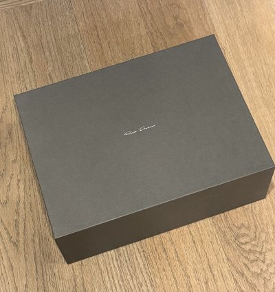 Rick Owens Hollywood Vintage Sneaks Black 41