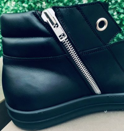 RICK OWENS ISLAND DUNK SNEAKERS SS15 BLACK BLACK BB EU46 NEW