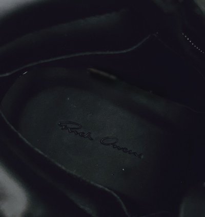 RICK OWENS ISLAND DUNK SNEAKERS SS15 BLACK BLACK BB EU46 NEW