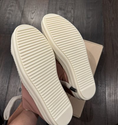RICK OWENS JUMBO LACE PUFFER LOW DRKSHDW