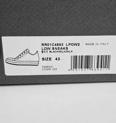 Rick Owens Jumbo Lace Ramones