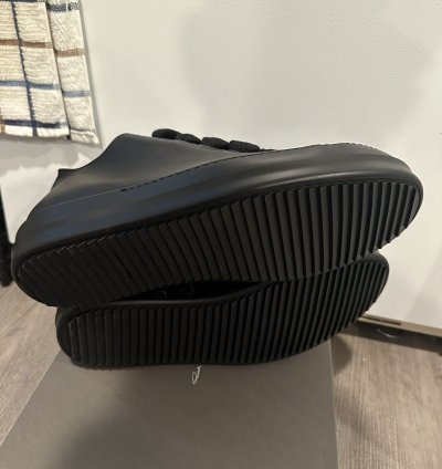 Rick Owens jumbo lace ramones low triple black size 45