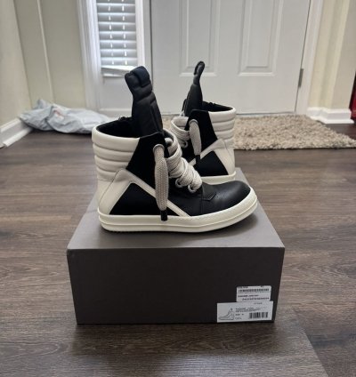 RICK OWENS JUMBO LACED GEOBASKET