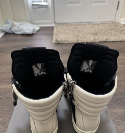 RICK OWENS JUMBO LACED GEOBASKET