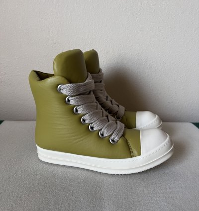Rick Owens Jumbo Laced Padded Ramones in Acid