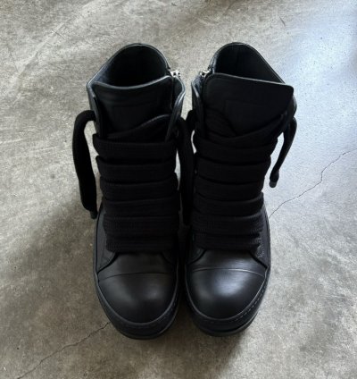RICK OWENS JUMBO LACED SNEAKERS