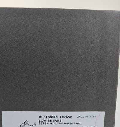 Rick Owens Jumbo Laces Lido Black Sneakers New 43 5