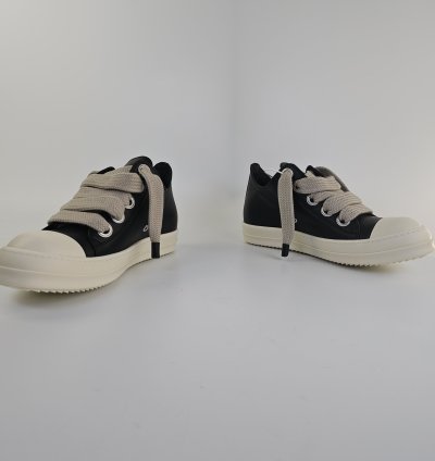 Rick Owens Jumbolaced Porterville Black Sneakers New 40