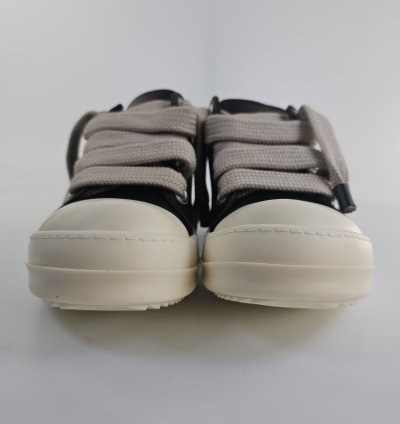 Rick Owens Jumbolaced Porterville Black Sneakers New 42