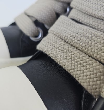 Rick Owens Jumbolaced Porterville Black Sneakers New 43