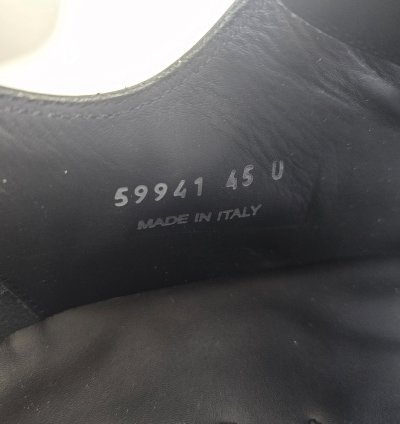 Rick Owens Jumbolaced Porterville Black Sneakers New 45