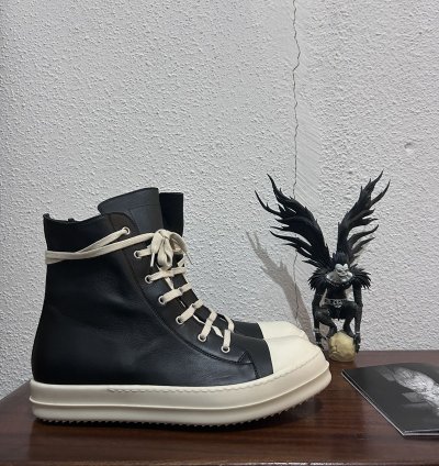 Rick Owens Leather Ramones